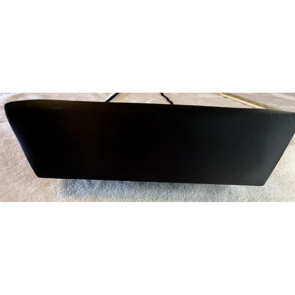VTG La Regale Clutch Black‎ Satin Beaded Prom Mermaidcore Iridescent 